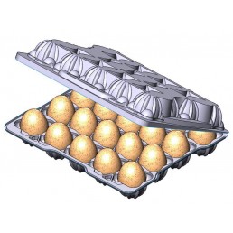 Яйцебокс ЯП-20 166х149х38мм Для перепелиных яиц