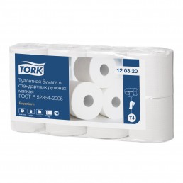 TORK Туалетная бумага 2сл 8шт Система Т4 (12 03 20)
