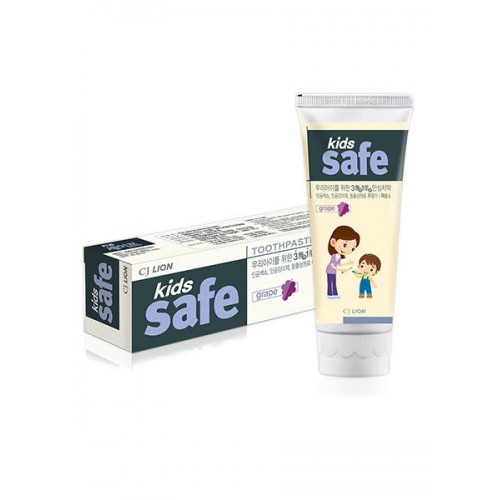 Kids Safe зубная паста 90г со вкусом винограда Kids Safe зубная паста 90г со вкусом винограда