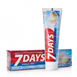 7 DAYS Зубная паста 100мл Крепкие зубы