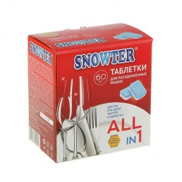 SNOWTER Таблетки для посудомоечных машин 60шт