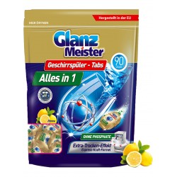 GLANZ MEISTER Таблетки для посудомоечных машин 90шт