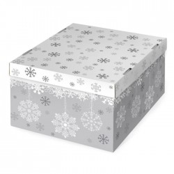 Складная коробка «Let it snow», 31,2 х 25,6 х 16,1 см 2406222