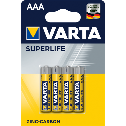 VARTA Батарейки солевые AAA 1.5V 4шт