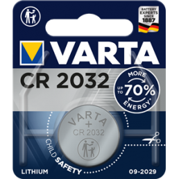 VARTA Батарейка литиевая CR2032 3V 1шт
