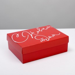 Коробка складная «Новый год»,  21 × 15 × 7 см 6926245