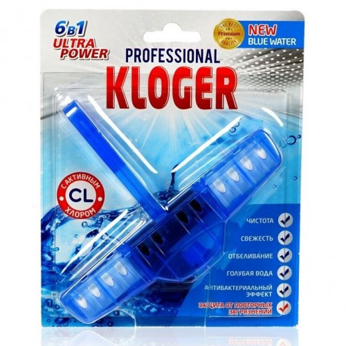 KLOGER PROFF Чистящее средство для унитазов подвеска 6в1