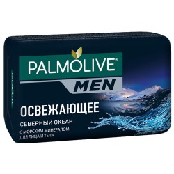 PALMOLIVE MEN Мыло туалетное 90г Северный океан