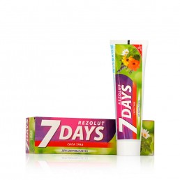 7 DAYS REZOLUT Зубная паста 100мл Сила трав