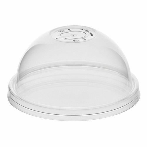 Крышка купольная прозрачная для стакана Bubble Cup д-90мм 50шт С отверстием