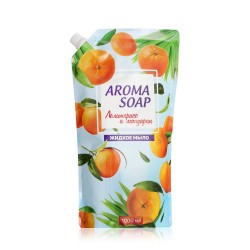 AROMA SOAP Мыло жидкое 1л Лемонграсс и мандарин