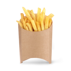 OSQ Упаковка для картофеля фри FRY M 105x50x110мм Крафт