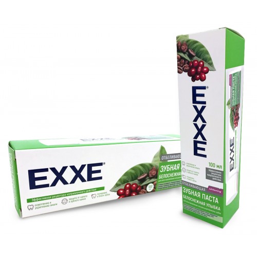 EXXE Зубная паста 100мл Белоснежная улыбка