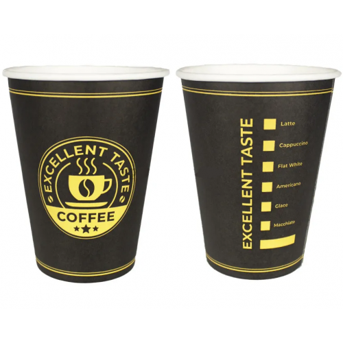 Стакан бумажный одноразовый 400мл д-90мм 50шт Coffee Love Стакан бумажный одноразовый 400мл д-90мм 50шт Coffee Love