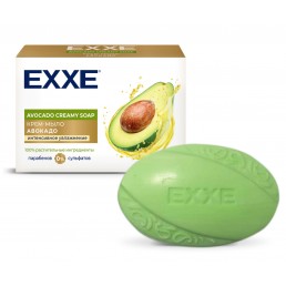 EXXE Крем-мыло косметическое 90г Авокадо