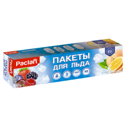 ПАКЛАН Пакетики для льда 10 пакетов х 24шт ПАКЛАН Пакетики для льда 10 пакетов х 24шт