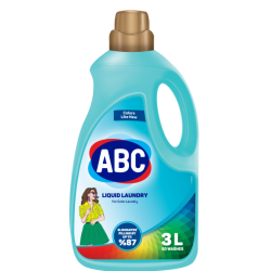 ABC Средство для стирки жидкое 3л Для цветного белья