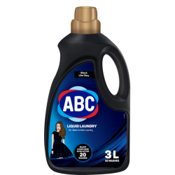 ABC Средство для стирки жидкое 3л Для черного белья