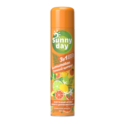 SUNNY DAY Освежитель воздуха 300мл Антитабак Сочный Цитрус SUNNY DAY Освежитель воздуха 300мл Антитабак Сочный Цитрус