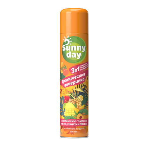 SUNNY DAY Освежитель воздуха 300мл Тропическая вечеринка