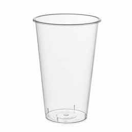 Стакан Bubble Cup д-90мм 500мл 20шт Прозрачный, матовый