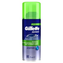 GILLETTE Гель для бритья 75мл Для чувствительной кожи