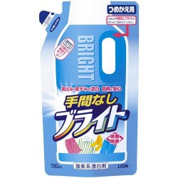 BRIGHT Гель-отбеливатель кислородный 720мл Для белого и цветного белья