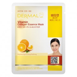 DERMAL Косметическая маска с коллагеном 23г Витамин C