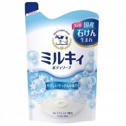 MILKY Молочное увлажняющее жидкое мыло для тела 400мл С ароматом цветочного мыло