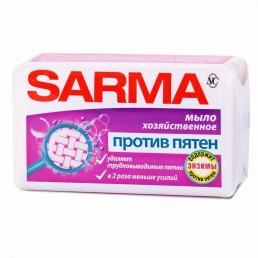 SARMA Мыло хозяйственное 140г Против пятен