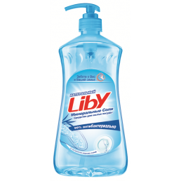 LIBY Средство для мытья посуды 1,1л Морская соль
