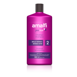AMALFI Шампунь профессиональный для волос 900мл Intense shine