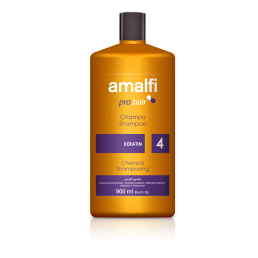 AMALFI Шампунь профессиональный для волос 900мл Keratin
