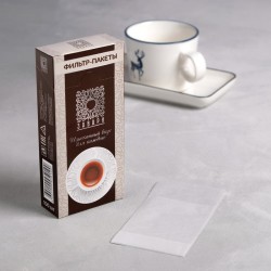 Набор фильтр-пакетов для заваривания чая 8,5х6,5х4,5 100шт