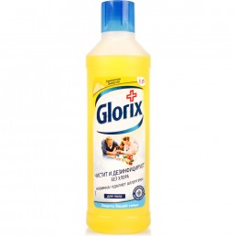 ГЛОРИКС Средство для мытья полов 1л Лимонная энергия