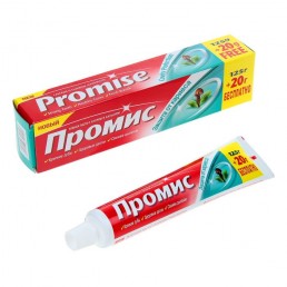 ПРОМИС Зубная паста 125+20г Защита от кариеса
