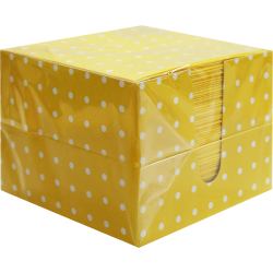 ПЕРЫШКО Салфетки в коробке 2сл 24х24см 85шт Жёлтые